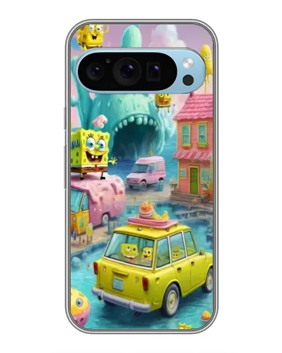 Чехол для Google Pixel 9 с картинкой «Монстр-трак приключения»