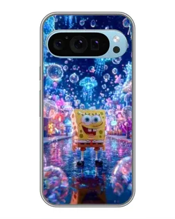 Чехол для Google Pixel 9 с картинкой «Неоновый океан»