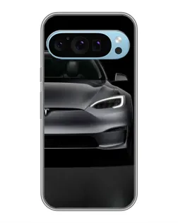 Чохол для Google Pixel 9 з картинкою «Tesla Model S Look»