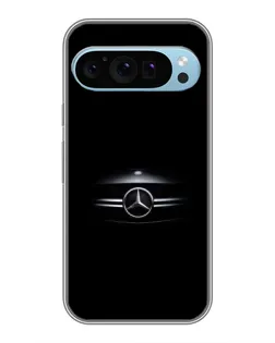 Чохол для Google Pixel 9 з картинкою «Mercedes — абстрактні лінії»