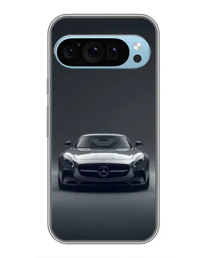 Чохол для Google Pixel 9 з картинкою «Mercedes на чорному»