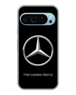 Чохол для Google Pixel 9 з картинкою «Mercedes Silver Logo»