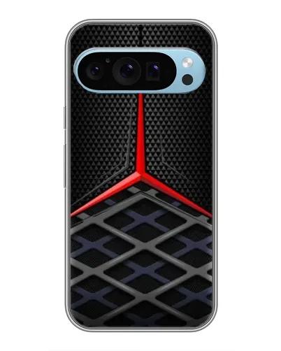 Чохол для Google Pixel 9 з картинкою «Mercedes Carbon Grid»
