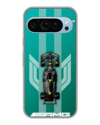 Чохол для Google Pixel 9 з картинкою «Mercedes AMG Petronas»