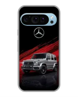 Чохол для Google Pixel 9 з картинкою «Mercedes G-Class червоний»