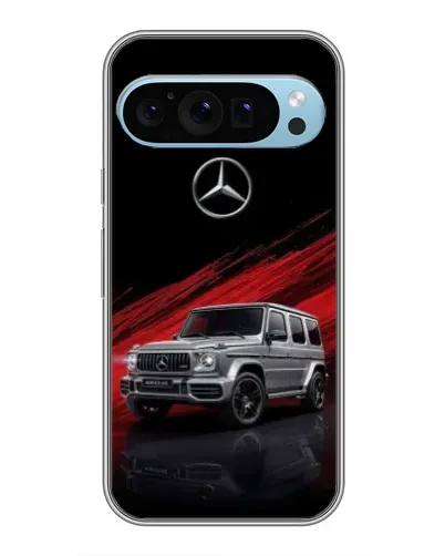 Чохол для Google Pixel 9 з картинкою «Mercedes G-Class червоний»