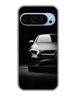 Чохол для Google Pixel 9 з картинкою «Світло фар Mercedes»