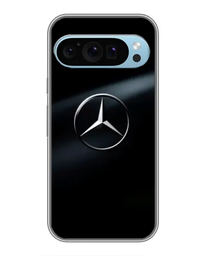Чохол для Google Pixel 9 з картинкою «Mercedes на металі»