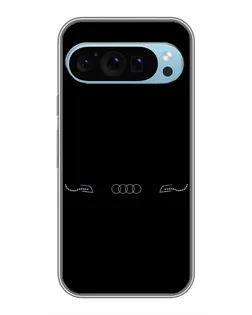 Чохол для Google Pixel 9 з картинкою «Audi — світловий підпис»