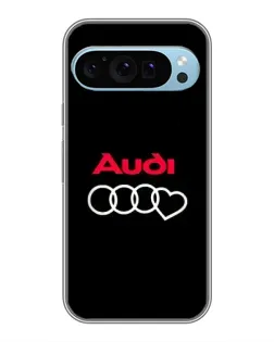 Чохол для Google Pixel 9 з картинкою «Логотип Audi Heart»