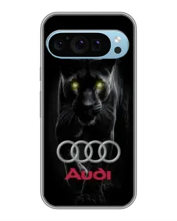 Чохол для Google Pixel 9 з картинкою «Пантера та Audi»