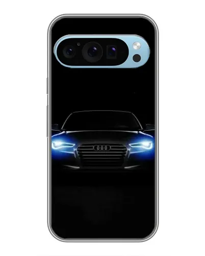 Чохол для Google Pixel 9 з картинкою «Audi в неоні»