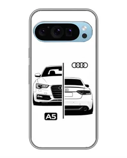 Чохол для Google Pixel 9 з картинкою «Audi — контрастний дизайн»