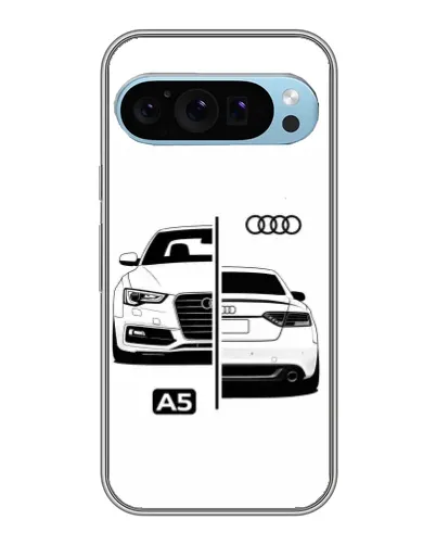 Чохол для Google Pixel 9 з картинкою «Audi — контрастний дизайн»