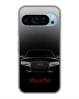 Чохол для Google Pixel 9 з картинкою «Audi — градієнтний контур»