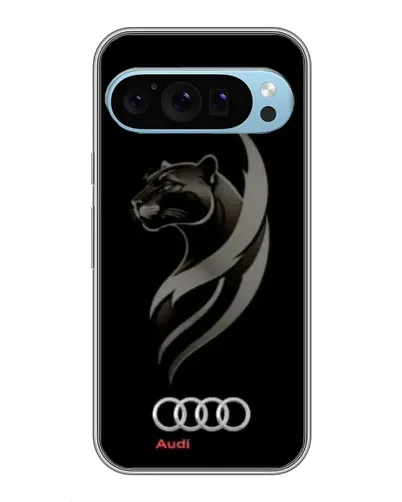 Чохол для Google Pixel 9 з картинкою «Графіка — пантера та Audi»