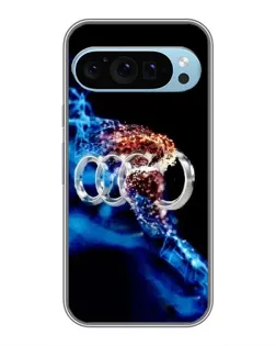 Чохол для Google Pixel 9 з картинкою «Енергія лого Audi»