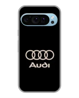 Чохол для Google Pixel 9 з картинкою «Audi — золотий логотип»