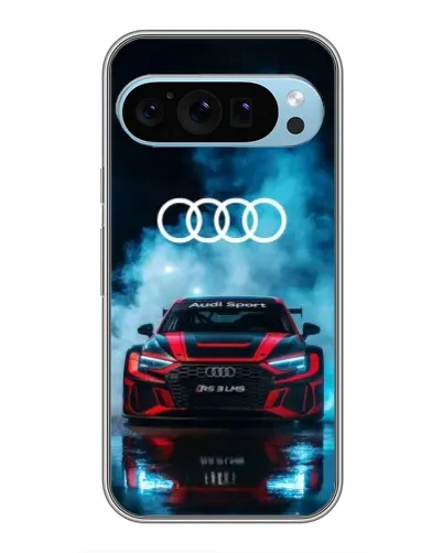 Чохол для Google Pixel 9 з картинкою «Audi Sport — неон»