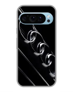Чохол для Google Pixel 9 з картинкою «Audi — абстрактні кільця»