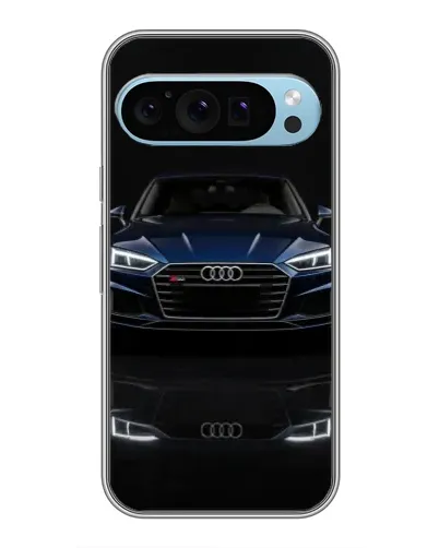 Чохол для Google Pixel 9 з картинкою «Audi — нічне відображення»