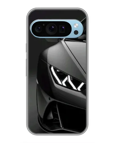Чехол для Google Pixel 9 с картинкой «Lamborghini фары детализация»