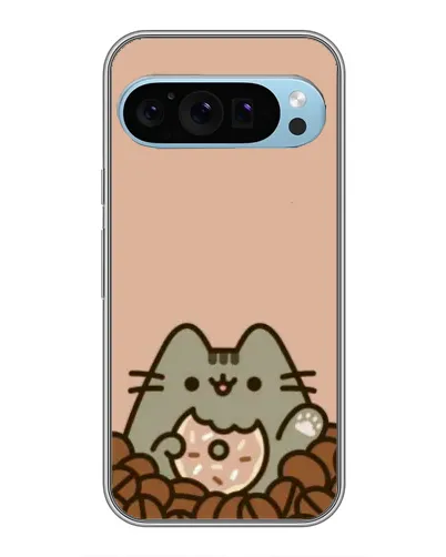 Чехол для Google Pixel 9 с картинкой «Кофейный Пушин»