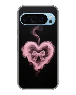Чехол для Google Pixel 9 с картинкой «Дымчатое сердце»