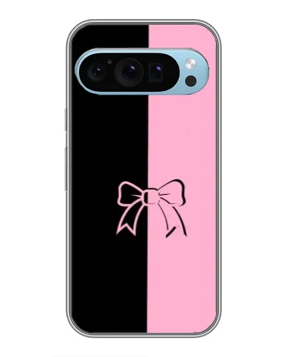 Чехол для Google Pixel 9 с картинкой «Половинки банта»