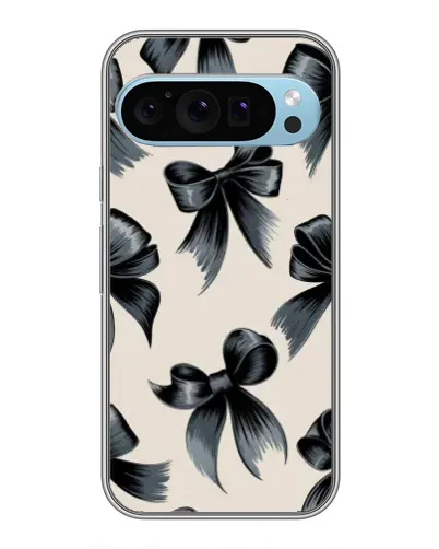 Чехол для Google Pixel 9 с картинкой «Банты Coquette»
