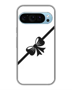 Чехол для Google Pixel 9 с картинкой «Диагональный бант»