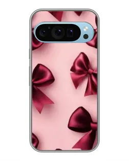 Чехол для Google Pixel 9 с картинкой «Бордовый атлас»