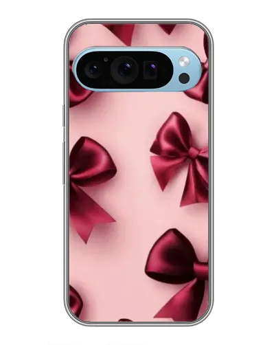Чехол для Google Pixel 9 с картинкой «Бордовый атлас»