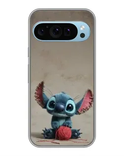 Чохол для Google Pixel 9 з картинкою «Стіч на чоричневому фоні»