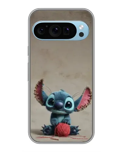 Чохол для Google Pixel 9 з картинкою «Стіч на чоричневому фоні»