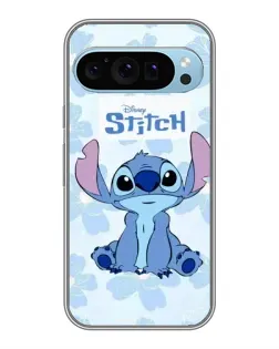 Чохол для Google Pixel 9 з картинкою «Stitch серед квітів»