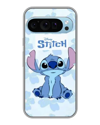 Чохол для Google Pixel 9 з картинкою «Stitch серед квітів»