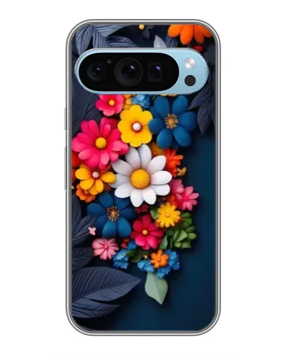 Чохол для Google Pixel 9 з картинкою «Квіткова феєрія»