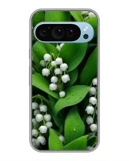 Чохол для Google Pixel 9 з картинкою «Конвалії в зелені»