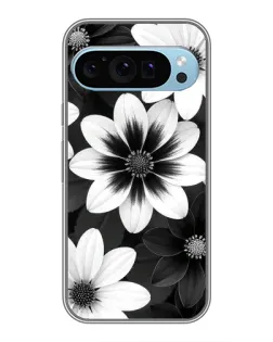 Чохол для Google Pixel 9 з картинкою «Монохромні айстри»