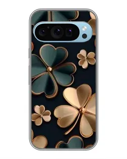 Чохол для Google Pixel 9 з картинкою «Конюшина в золоті»