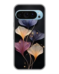 Чохол для Google Pixel 9 з картинкою «Лілові квіти грації»