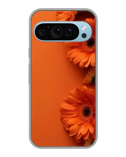 Чохол для Google Pixel 9 з картинкою «Помаранчеві гербери»