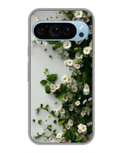 Чохол для Google Pixel 9 з картинкою «Гілка дрібних білих квітів»