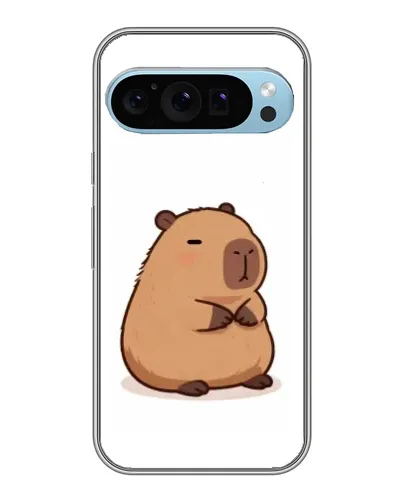 Чехол для Google Pixel 9 с картинкой «Толстенькая капибара»