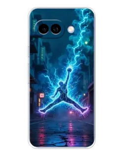 Чехол для Google Pixel 9A с картинкой «Jordan Gold Jumpman»