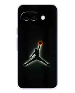 Чехол для Google Pixel 9A с картинкой «Jordan Gradient Logo»