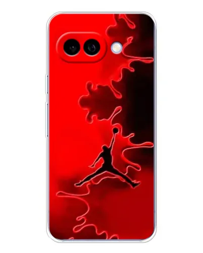 Чехол для Google Pixel 9A с картинкой «Jordan Red Smoke»