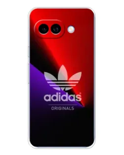 Чехол для Google Pixel 9A с картинкой «Adidas Red Neon»
