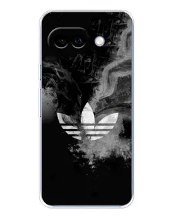 Чехол для Google Pixel 9A с картинкой «Абстрактный дым Adidas»